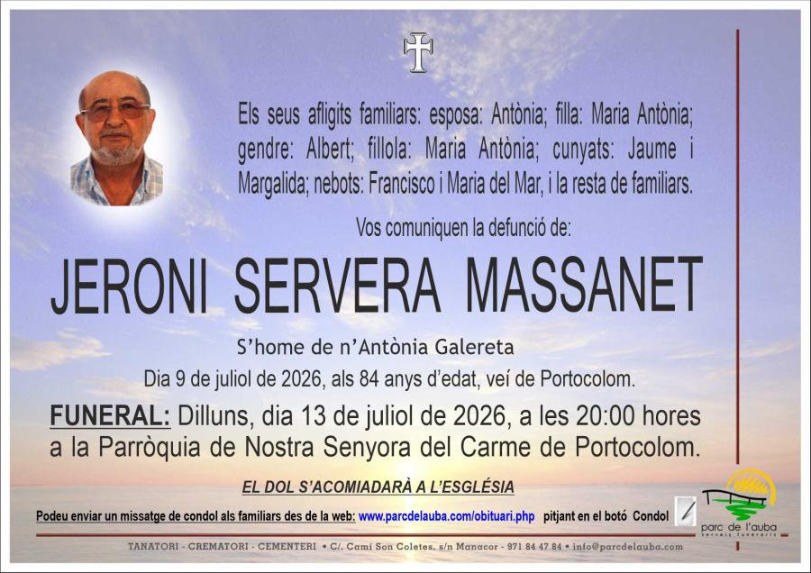 JERONI SERVERA MASSANET