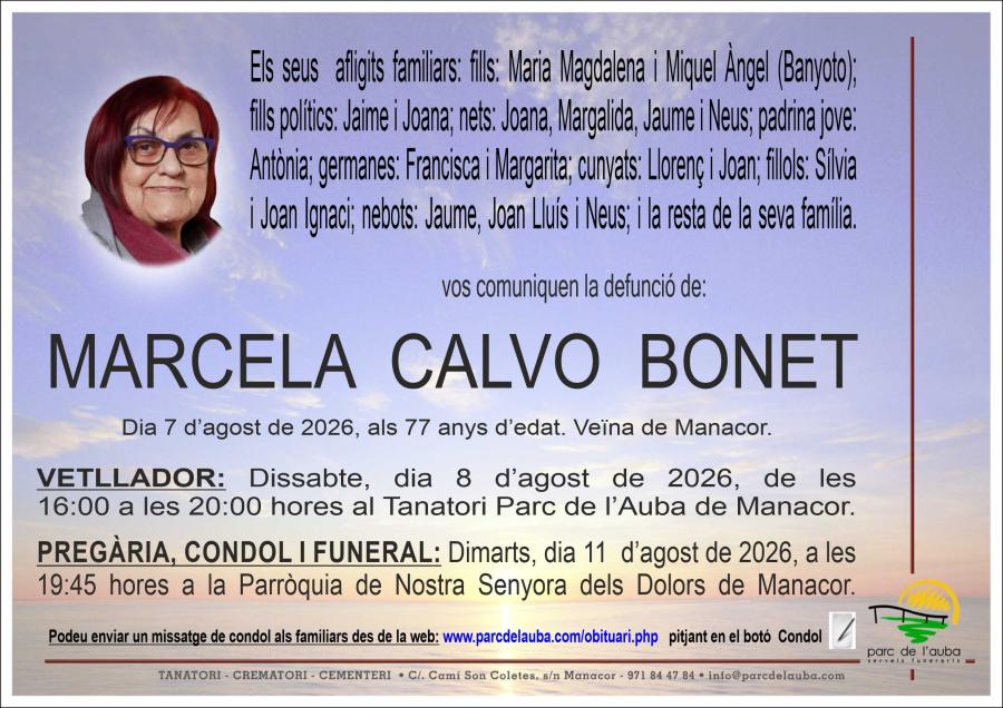MARCELA CALVO BONET