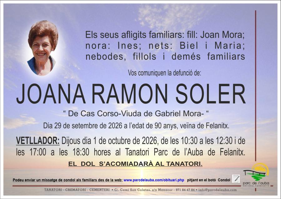 JOANA RAMON SOLER
