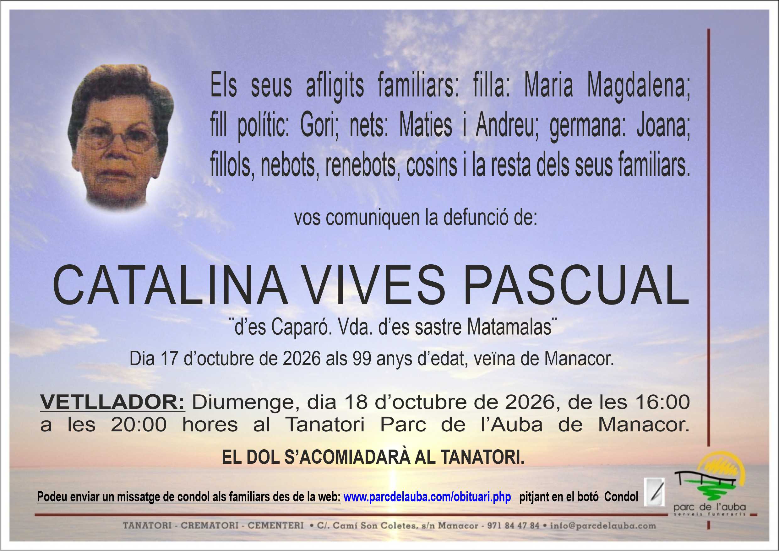 CATALINA VIVES PASCUAL