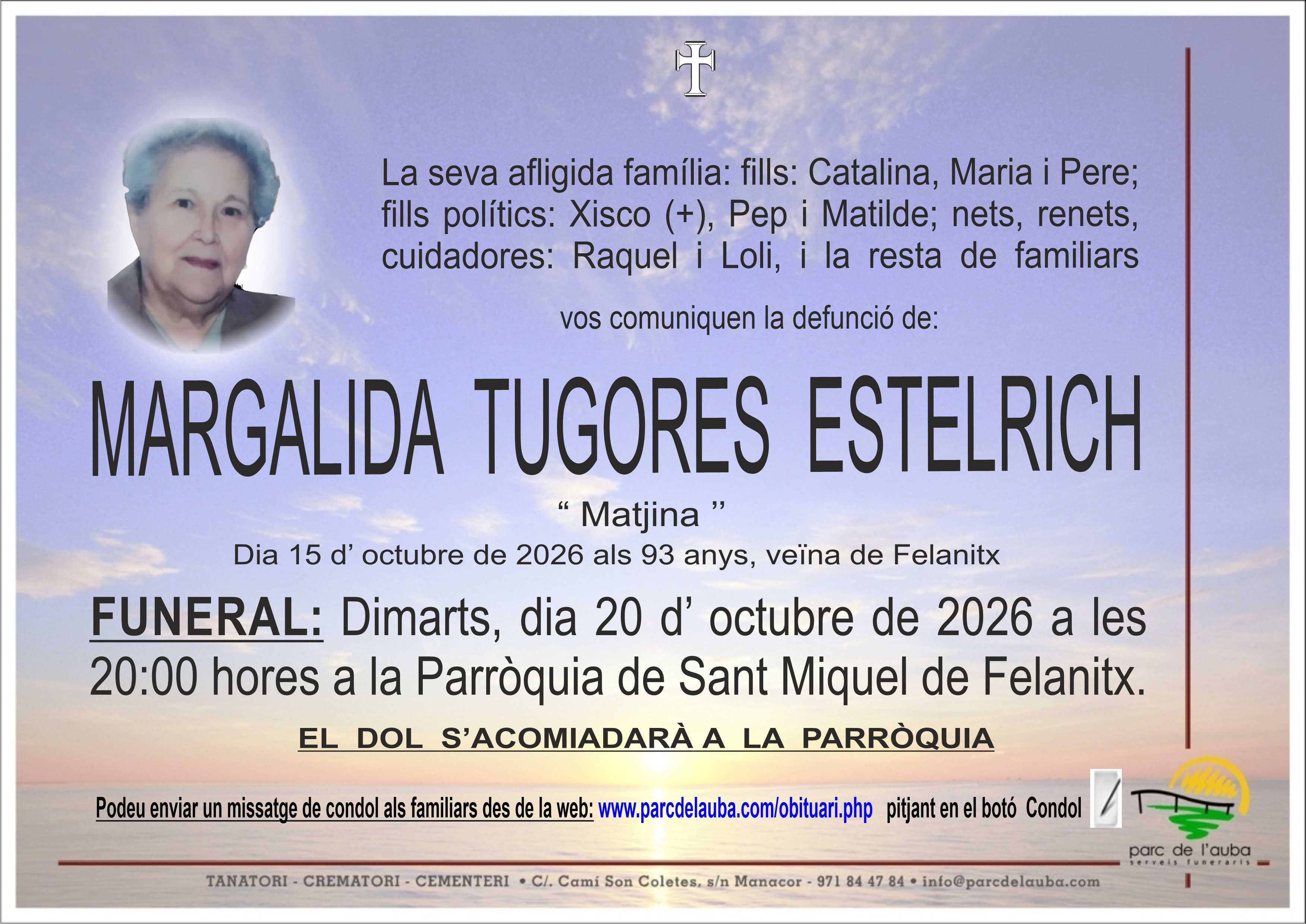 MARGALIDA TUGORES ESTELRICH