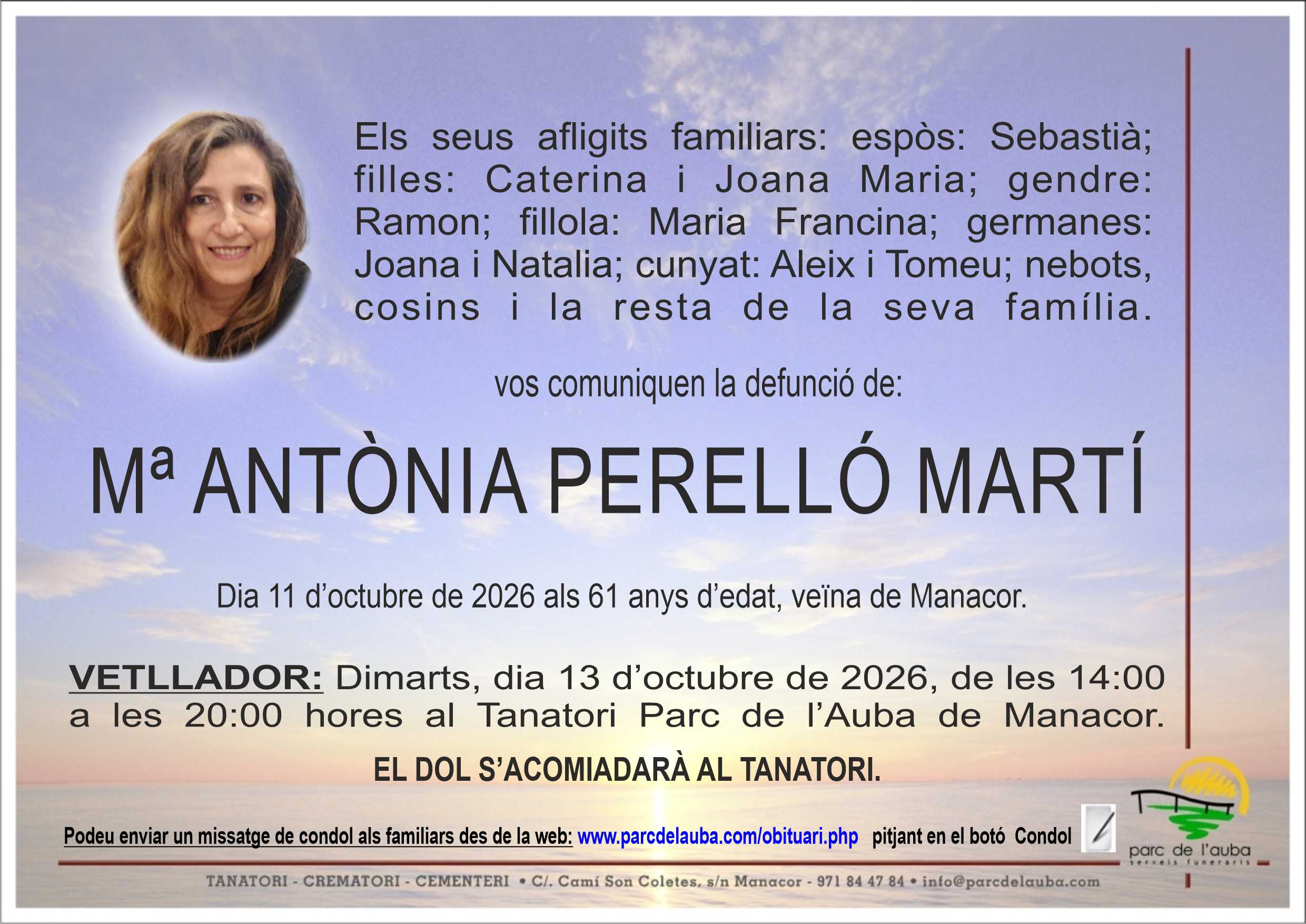 Mª ANTÒNIA PERELLÓ MARTÍ